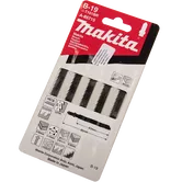 Set 5 lame Makita pentru fierastrau pentru lemn, dantura inversa, 65 mm