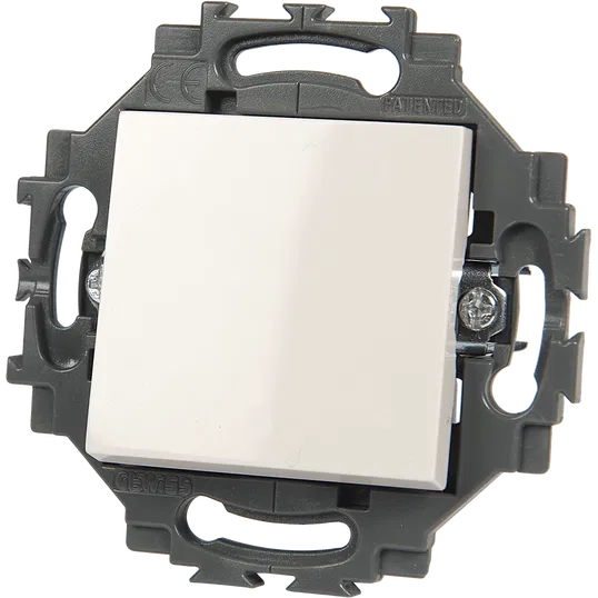 Intrerupator cu LED Dahlia, Gewiss GW35002Y, 10A, ivoar