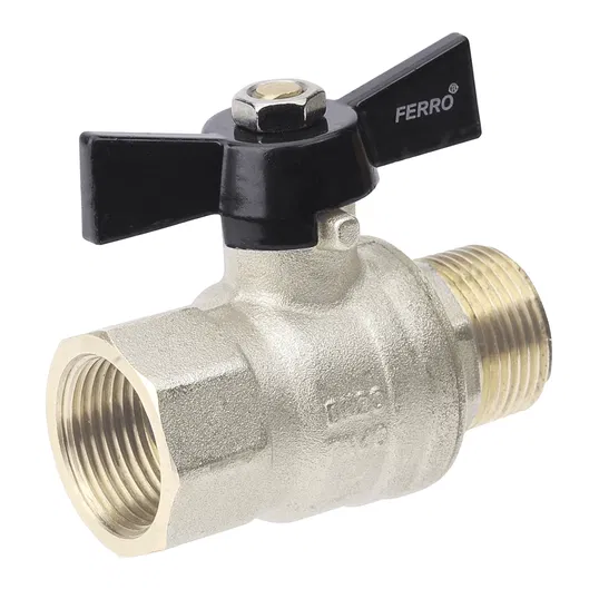 Robinet sfera fluture KMH11 Ferro Herkules, FI-FE 1/2