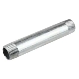Stut zincat filetat Evosanitary, argintiu, filet exterior-exterior, 2, 100 mm
