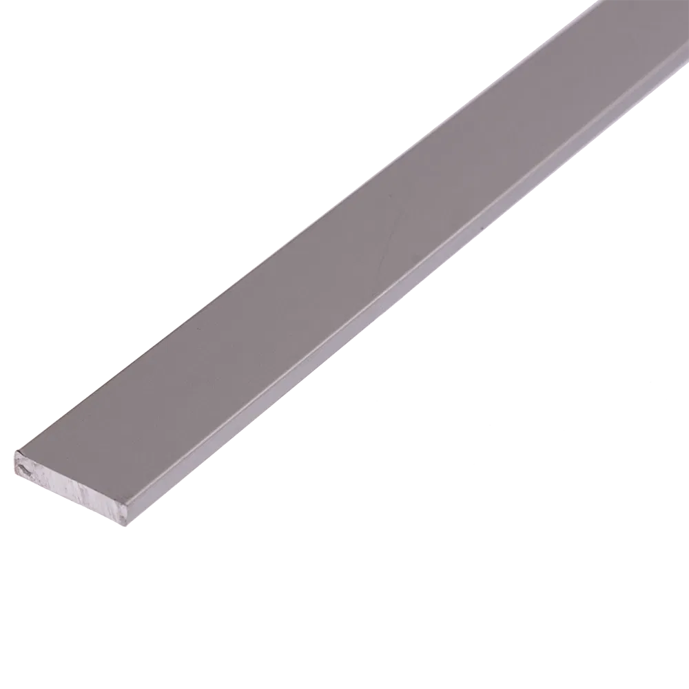 Bara plata, aluminiu, 20 x 4 mm, L 1 m