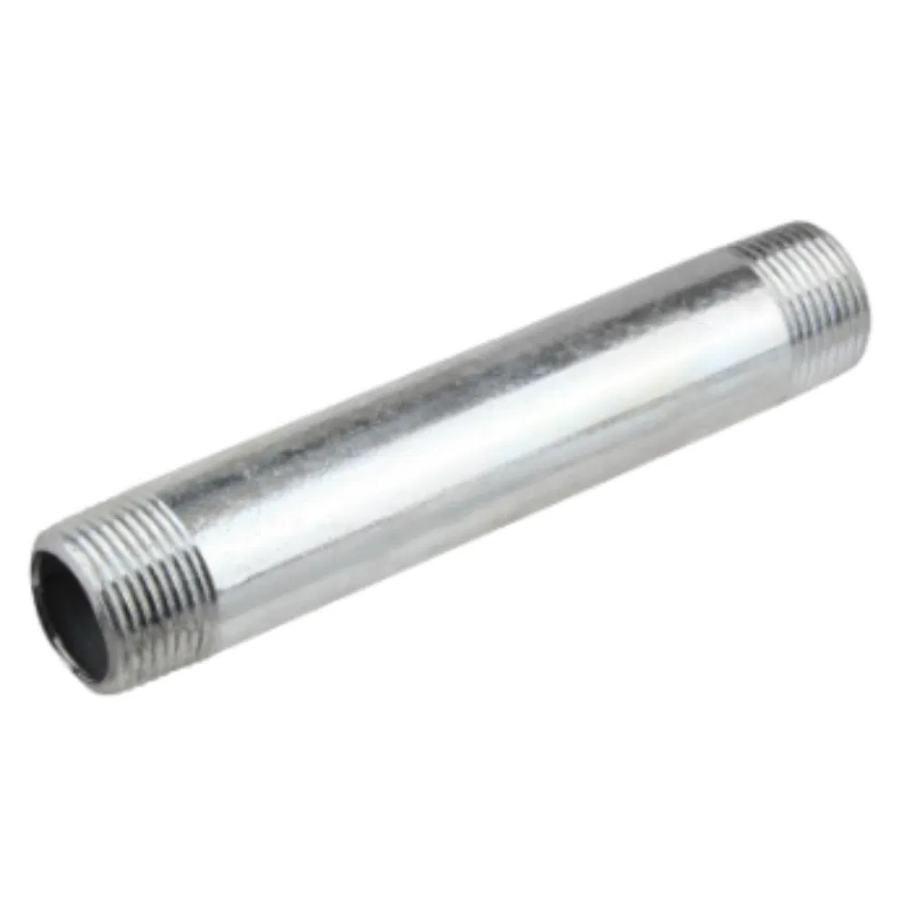 Stut zincat filetat, argintiu, filet exterior-exterior, D 2, 150 mm