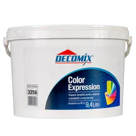 Vopsea lavabila exterior Decomix Color Expression, Baza Intens, 9.4 l