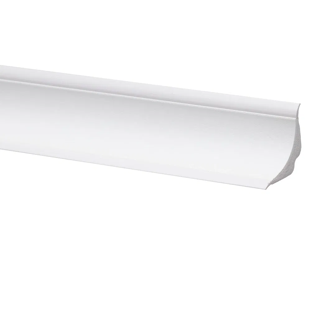 Profil de scafa pentru cada cu margine flexibila 101, Set Prod, PVC, alb, 2,5 m