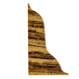 Terminatie plinta parchet stanga Korner Print LP 52, stejar rustic436, PVC, 52 x 26 mm