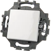 Buton cu revenire cu LED Gewiss Dahlia GW35022W, 1P - 10 AX