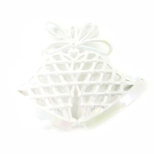 Decoratiune de Craciun clopotei, plastic, 10 x 8 cm