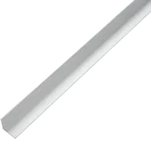 Cornier laturi egale, aluminiu, 15 x 15 x 1 mm, L 1 m