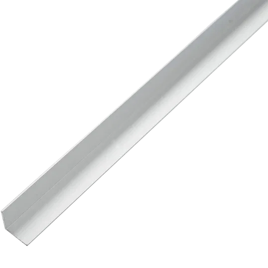 Cornier laturi egale, aluminiu, 15 x 15 x 1 mm, L 1 m