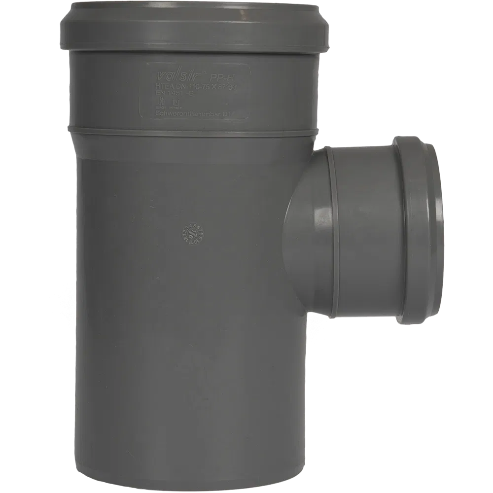 Ramificatie HT, PP, D75mm, 87 grade