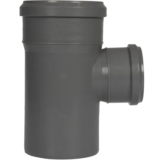 Ramificatie HT, PP, D75mm, 87 grade