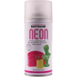 Vopsea spray neon Rust-Oleum, verde, mat, interior/exterior, 150 ml