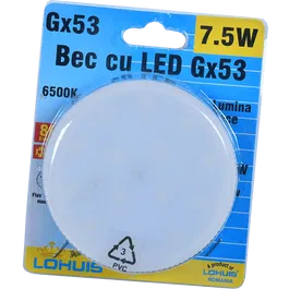 Bec LED Lohuis, reflector, G53, 7.5W, 360 lm, lumina rece 6500K