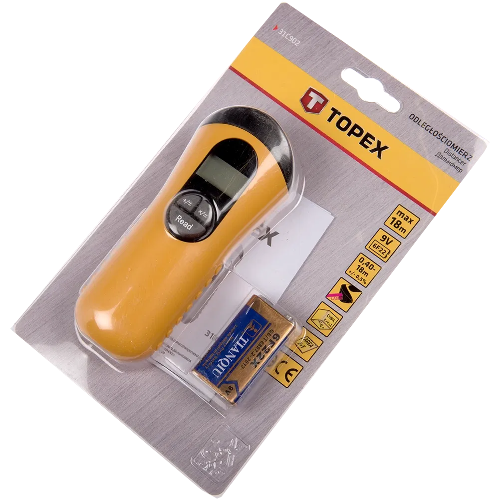 Telemetru Topex 31C902, ultrasonic, 0.4-18 m