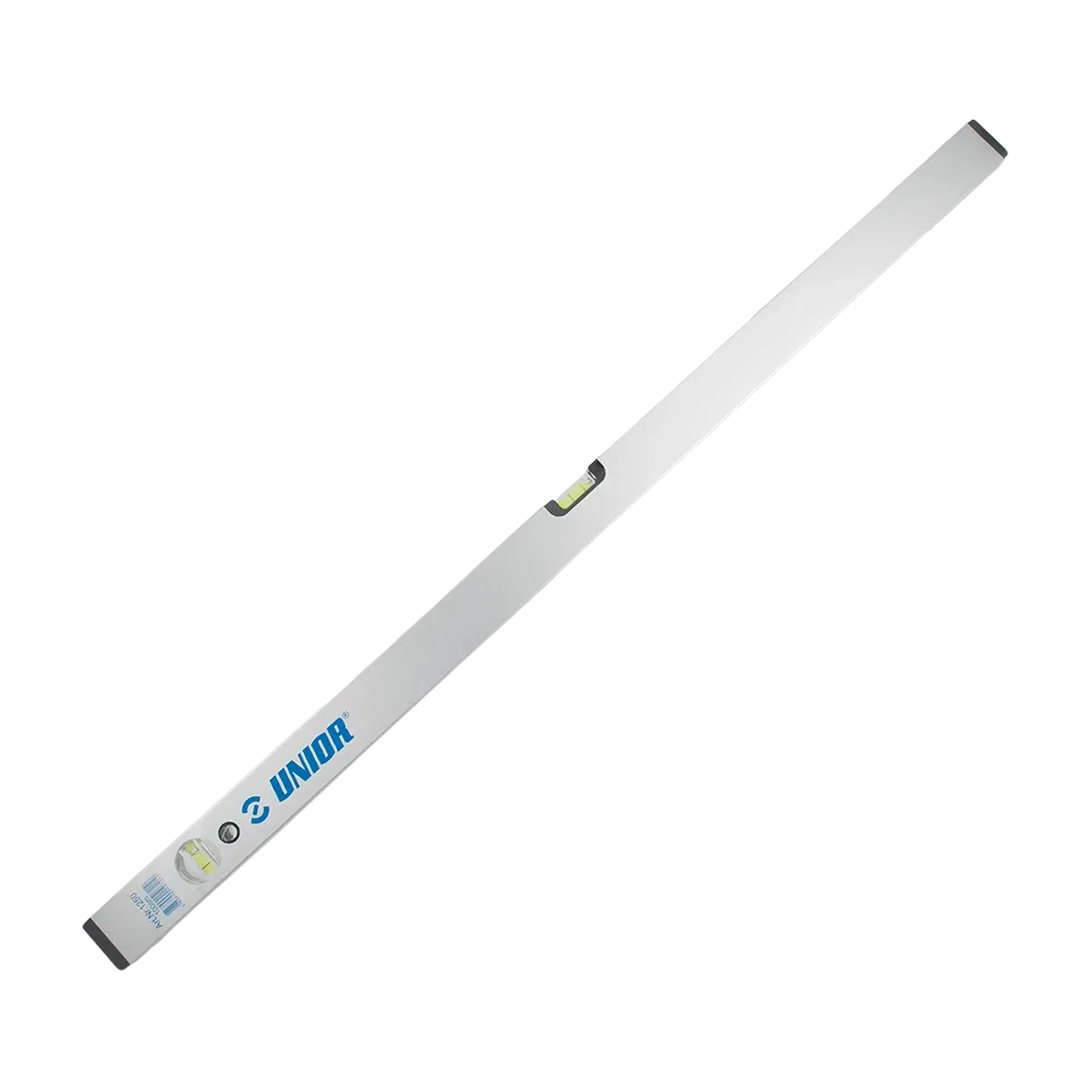 Nivela cu bula Unior 1250, cu 2 indicatori, din aluminiu, 1000 mm