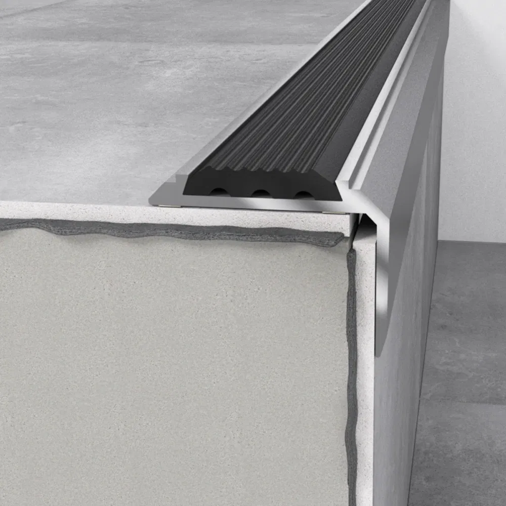 Profil pentru treapta, aluminiu, PS6, argintiu, 120 cm