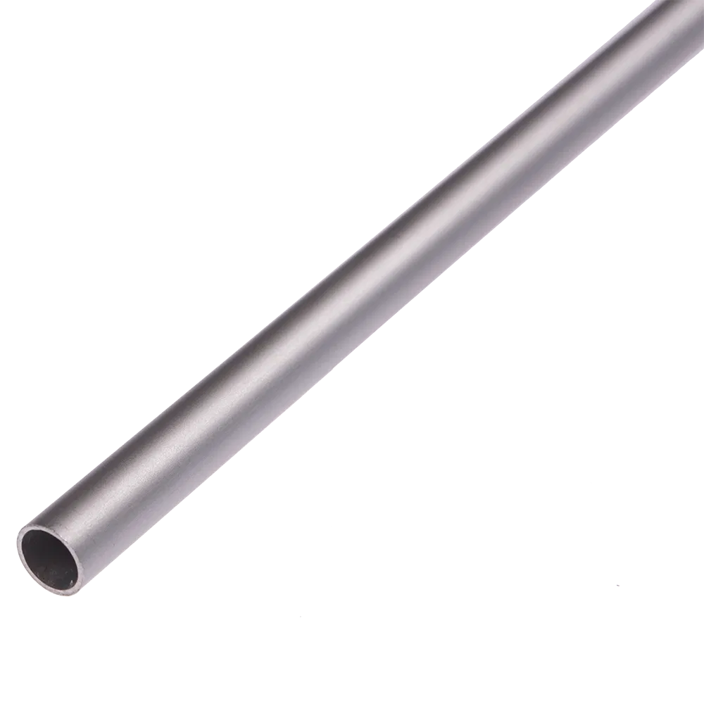 Teava rotunda goala, aluminiu eloxat, 12 x 1 mm x 1 m