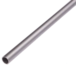 Teava rotunda goala, aluminiu eloxat, 12 x 1 mm x 1 m