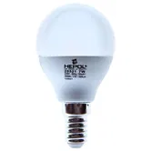 Bec LED Ecoline Hepol, forma sferica, E14, 7 W, 560 lm, lumina calda 3000 K