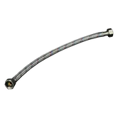 Racord Crimel, tresa aluminiu, argintiu, flexibil, 1/2, 500 mm