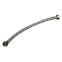 Racord Crimel, tresa aluminiu, argintiu, flexibil, 1/2, 500 mm