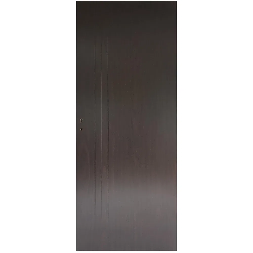 Usa interior celulara Pamate M050, model plina, reversibila, MDF, wenge, toc reglabil, 200 x 70 cm x 3.5 cm