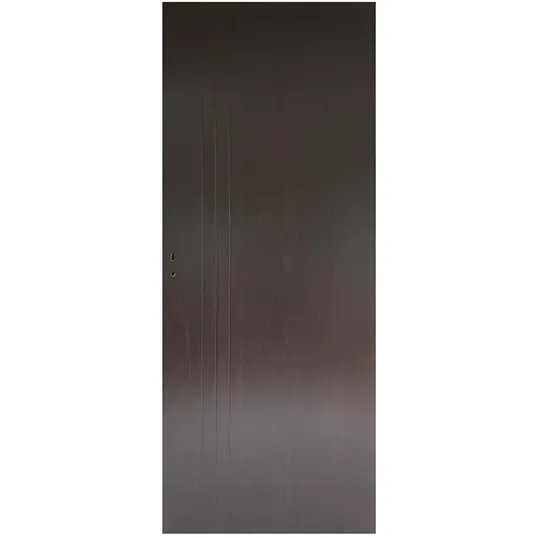 Usa interior celulara Pamate M050, model plina, reversibila, MDF, wenge, toc reglabil, 200 x 70 cm x 3.5 cm