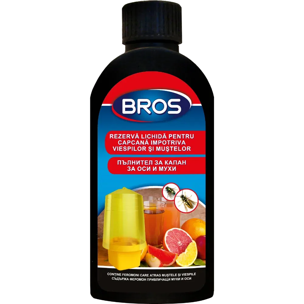 Rezerva Bros lichida pentru capcana impotriva viespilor si mustelor, 200 ml
