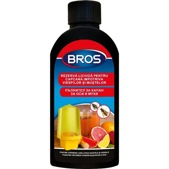 Rezerva Bros lichida pentru capcana impotriva viespilor si mustelor, 200 ml