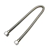 Racord Crimel, inox, argintiu, flexibil, 1/2 x 3/8 inch, 500 mm