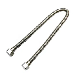 Racord Crimel, inox, argintiu, flexibil, 1/2 x 3/8 inch, 500 mm
