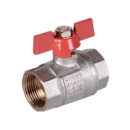 Robinet cu sfera si maner fluture Ferro KM2, FF 3/4 ‘’