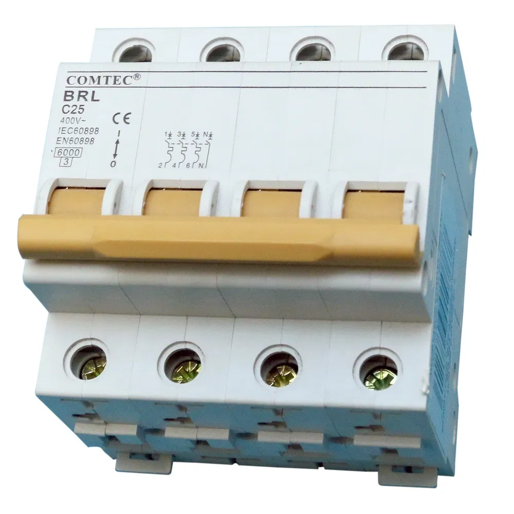 Intrerupator automat BRL 6kA MCB, Comtec 3P+N, 25A