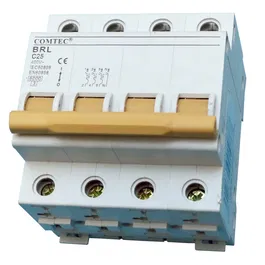 Intrerupator automat BRL 6kA MCB, Comtec 3P+N, 25A