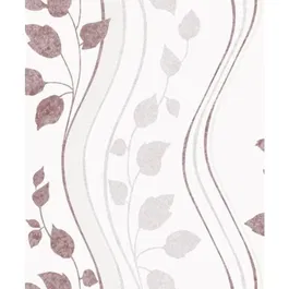Tapet vinil Grandeco Fusion, A24103, maro/bej, model vegetal, 10 x 0.53 m
