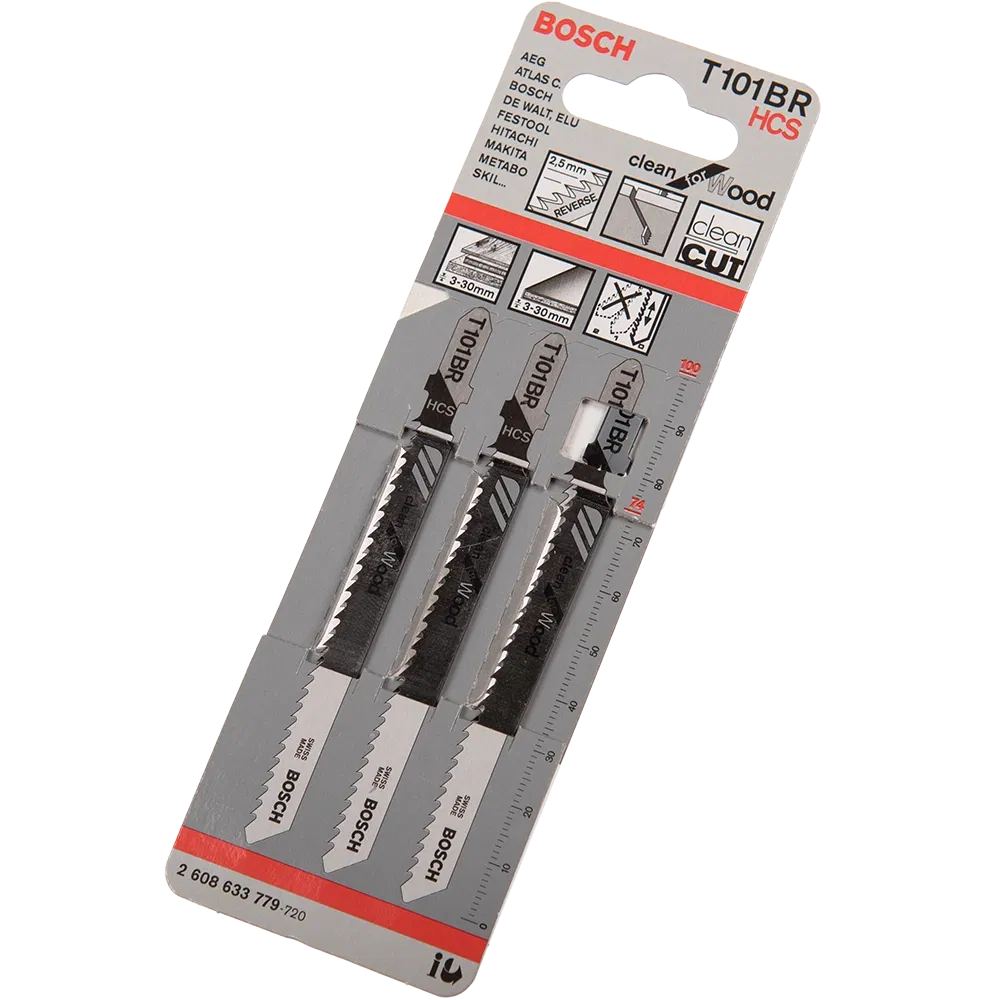 Panze de ferastrau vertical pentru lemn, 100 mm, 2,5 mm