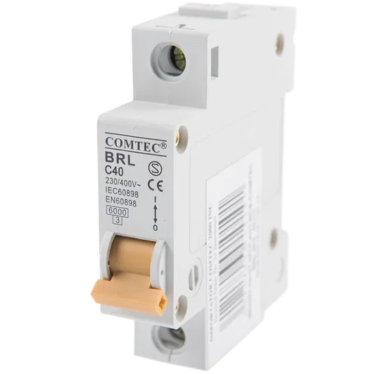 Intrerupator automat BRL 6kA MCB, Comtec 1P, 40A