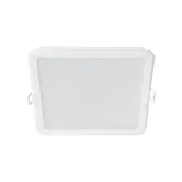 Spot patrat LED integrat Philips Meson, 16,5 W, 1280 lm, A+, IP20, lumina alba neutra 4000 K, 16.5 cm