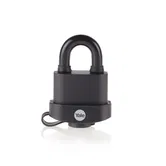 Lacat din otel Yale High Protection, 51mm, invelis protector, 3 chei