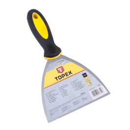 Spaclu din inox Topex 18B612, 125 mm