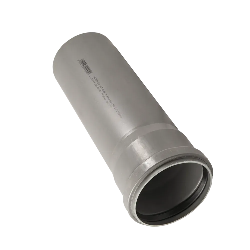 Tub PP Valrom, gri, diametru 110 mm, lungime 0.25 m