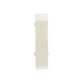 Set element de imbinare plinta parchet, Vanila crem uni, PVC, 80 x 22 mm, 2 bucati/set