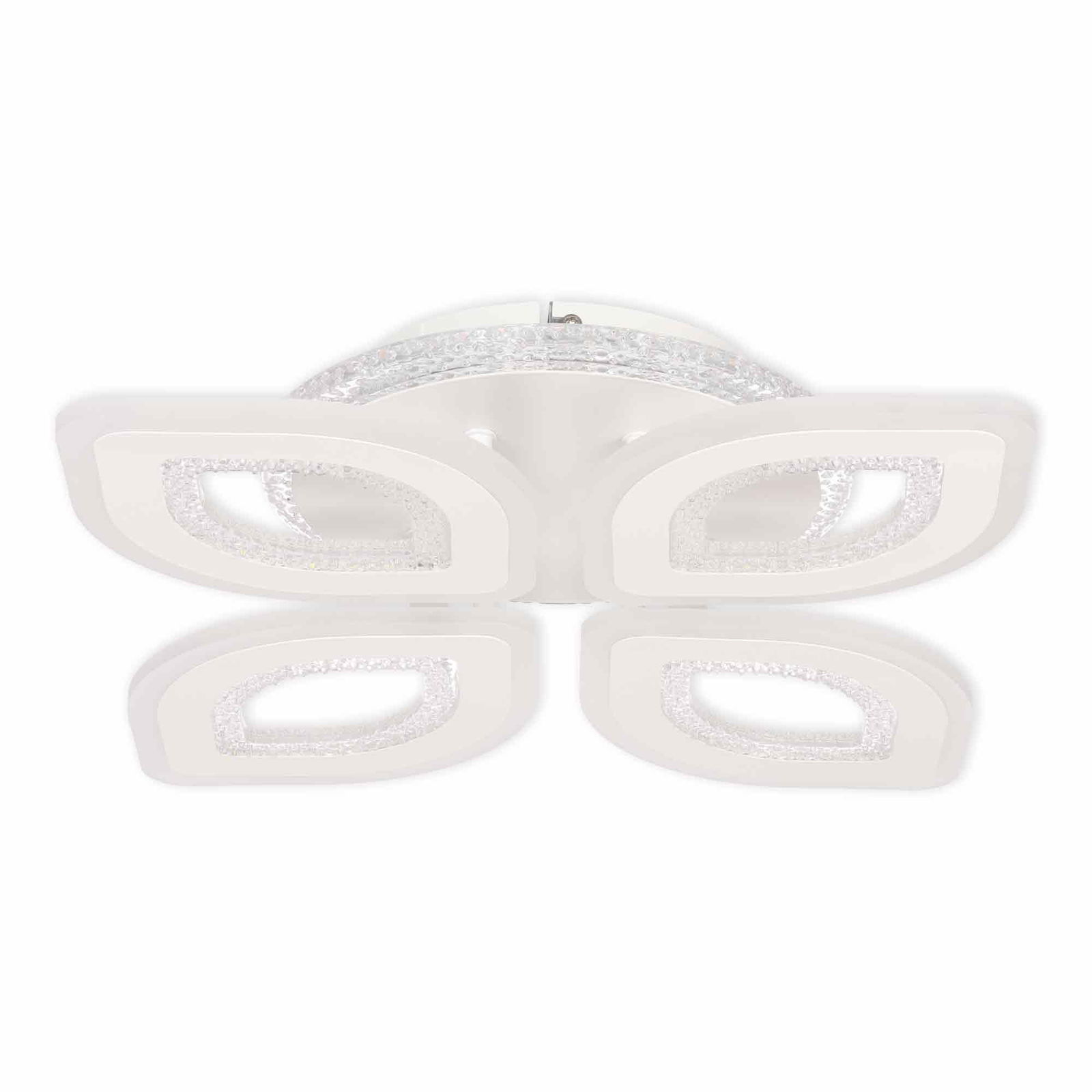 Plafoniera LED Doris,functie inteligenta WI-FI, 4 x 94 W, 48 x 48 x 9 cm