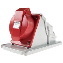 Priza industriala aplicata Gewiss GW62493, 3P+N+E 32 A, 380-415V, 6H, IP44