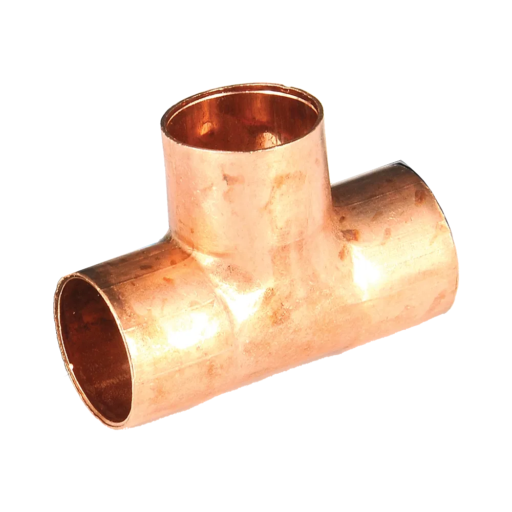 Teu cupru, F-F-F, 22 mm