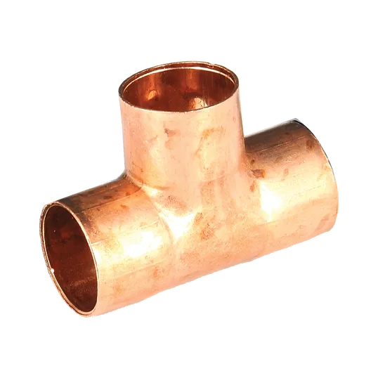 Teu cupru, F-F-F, 22 mm