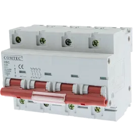 Intrerupator automat HBC 10 kA MCB, Comtec 3P+N, 80A