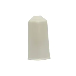Set colt exterior plinta parchet, Croft crem - uni, PVC, 80 x 22 mm, 2 bucati/set