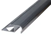 Profil incorporabil pentru treapta SET S82, semirotund, 12,5 mm, argintiu natur, 2,5 m
