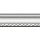 Bagheta decorativa Decosa 2842, alb, polistiren, 2 m